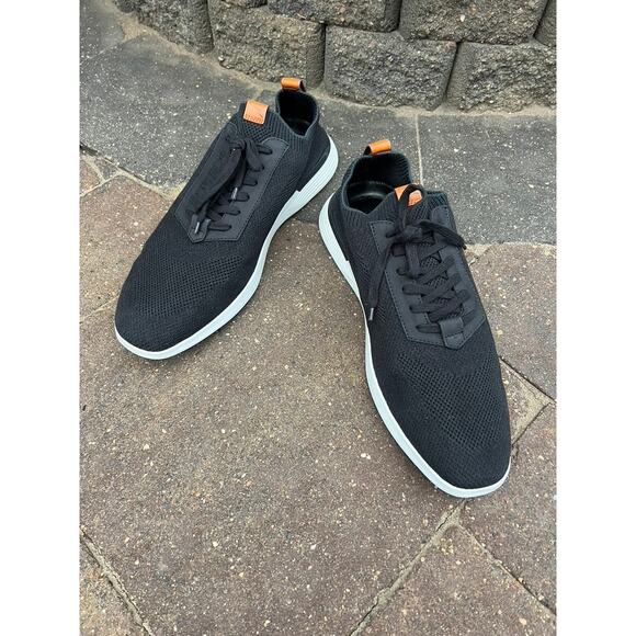 Men's Wolf & Shepherd SupremeKnit trainer black shoes size 12M - Picture 5 of 7